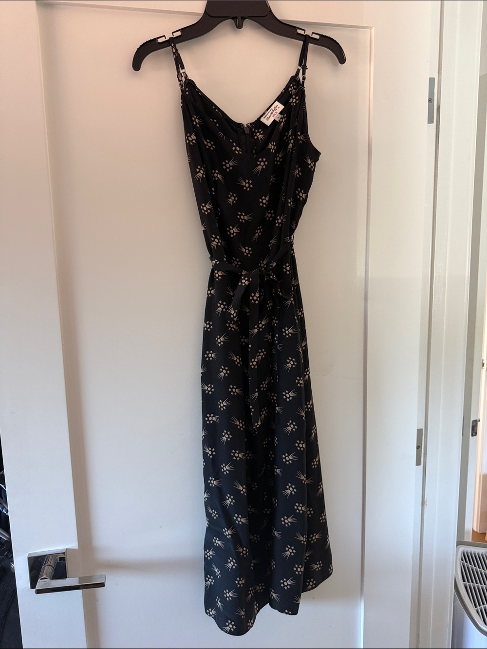 HVN silk slipdress